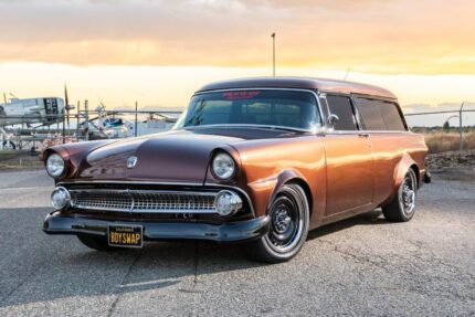 1955 Ford Ranch Wagon–Bodied 2013 Chevrolet Caprice Police Patrol Vehicle